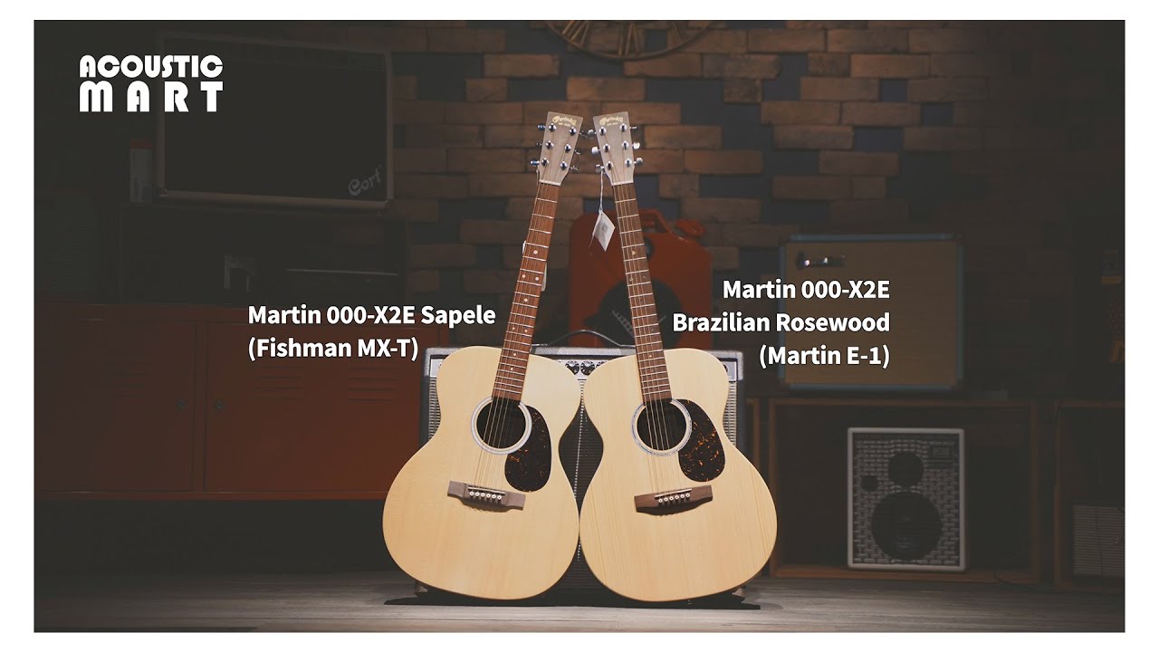 Martin 000-13E Fishman MX-T搭載 - YouTube