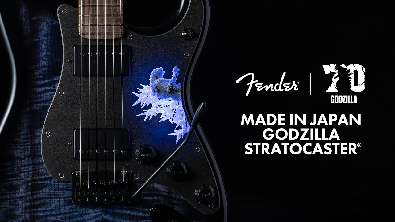 フェンダー | ゴジラ Made in Japan Godzilla Stratocaster® Blue