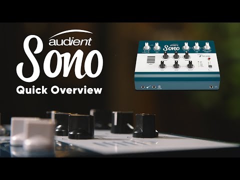 Audient Sono - Quick Overview - YouTube