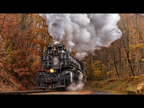 Western Maryland 1309: Articulated in an Allegheny Autumn - YouTube