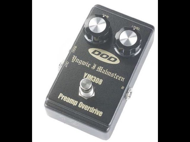 Yngwie Malmsteen DOD Overdrive Preamp 💥 DOD YJM308 💥 - YouTube