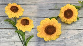 モールでお花🌼ひまわりの作り方 pipe cleaner crafts flowers