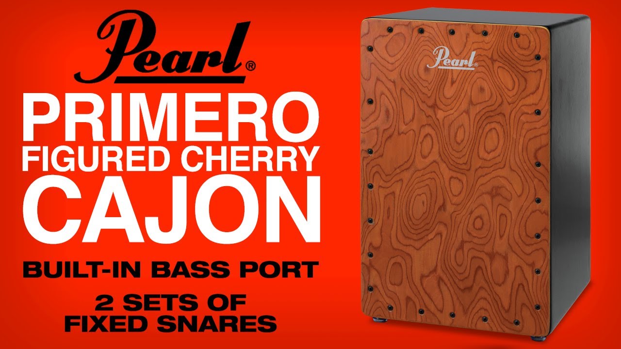 Pearl Primero: FIGURED CHERRY CAJON - YouTube