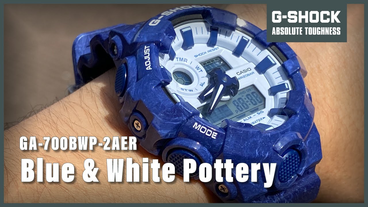 Unboxing The New G-Shock GA-700BWP-2AER - YouTube