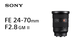 Introducing FE 24-70mm F2.8 GM II | Sony | Lens - YouTube