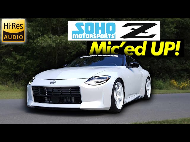 SOHO air to air turbo sounds // RZ34 new Nissan Z - YouTube