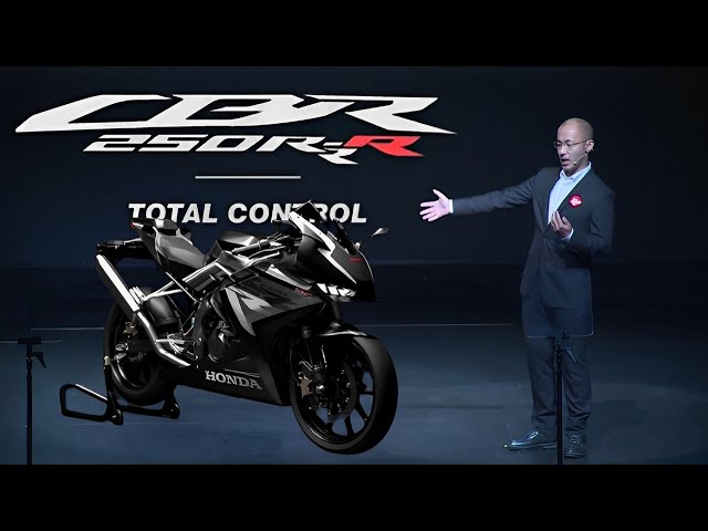 2024 HONDA CBR250RR-R LAUNCHED!! WITH IN-LINE FOUR CYLINDERS
