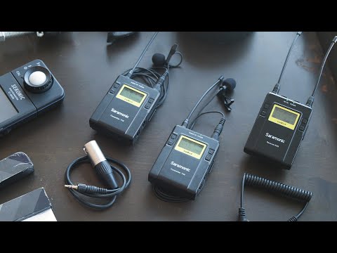 Dual UHF Lav Micr w/ 2-CH Rec | Saramonic