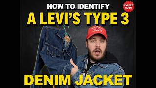 How To Identify Levi's Vintage Type 3 Trucker Jacket - YouTube