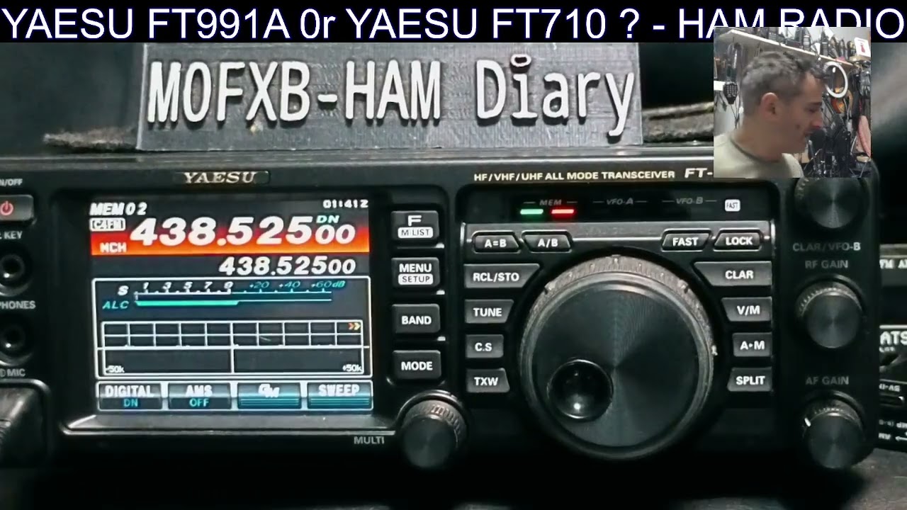 YAESU FT991A - C4FM EASY - YouTube
