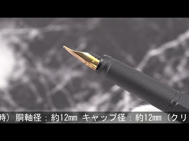 rotring ロットリング 万年筆 600Gシリーズ ブラック 18K/F - YouTube