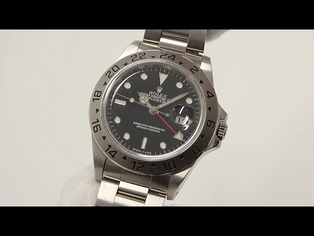 ROLEX ロレックス エクスプローラー2 Ref.16570 1996年製【スイート