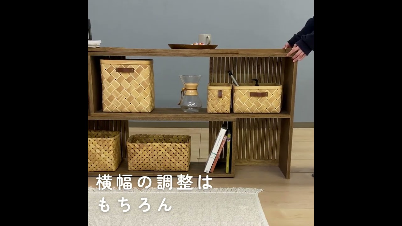 BORDER（ボーダー）シェルフ｜間仕切り棚｜ダブルデイ