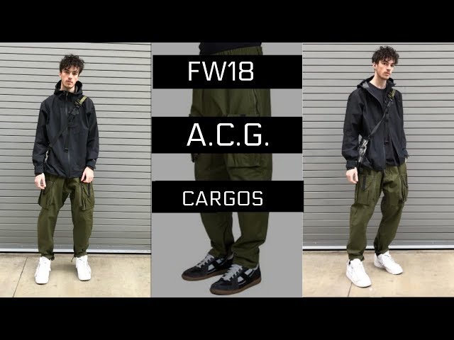 FW18 NikeLab A.C.G. CARGOS | TECHWEAR - YouTube