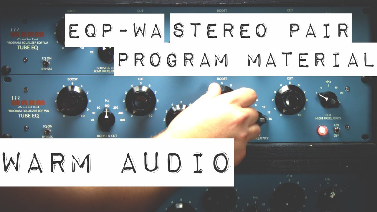 WARM AUDIO ( ウォームオーディオ ) EQP-WA パラメトリック