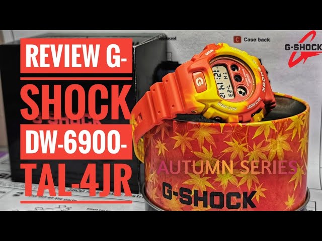 REVIEW G-SHOCK DW-6900-TAL-4JR MOMIJI / G-SHOCK AUTUMN SERIES