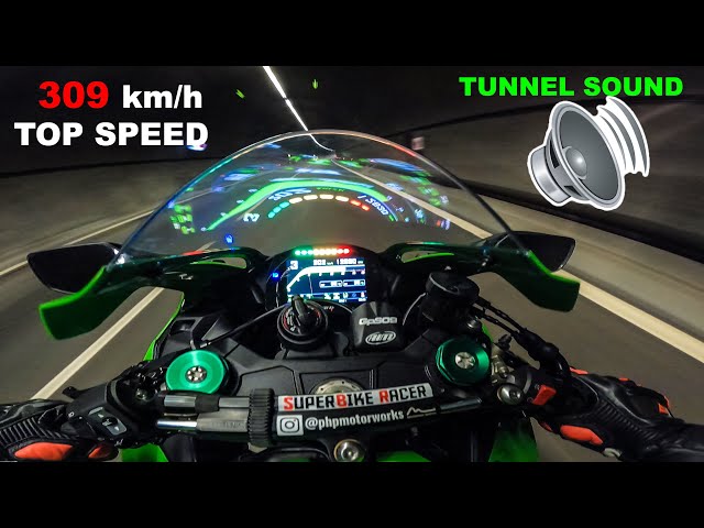 Meet The HULK - Kawasaki Ninja ZX10R Top Speed - Motorway Run