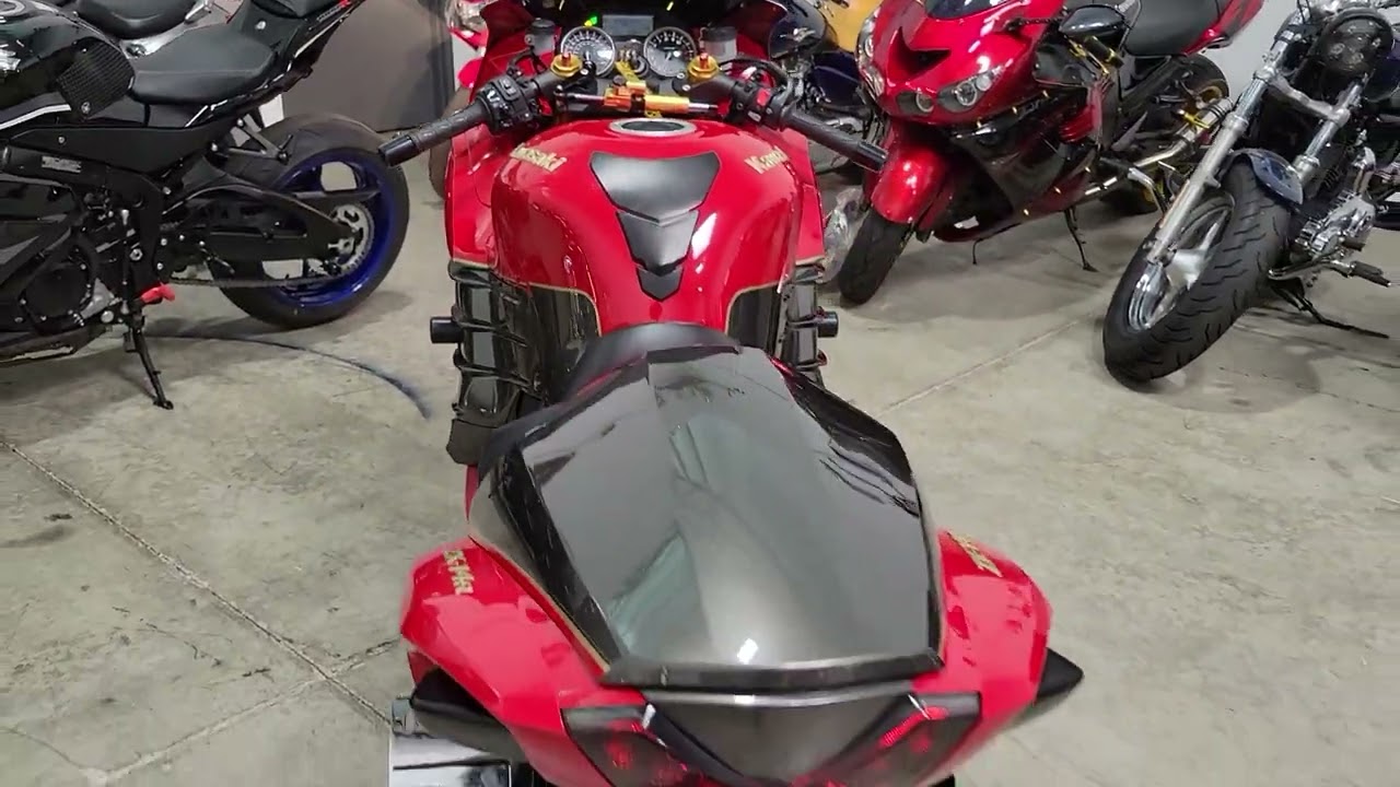 2015 Kawasaki Ninja ZX-14R 30th Anniversary 3682 miles. - YouTube