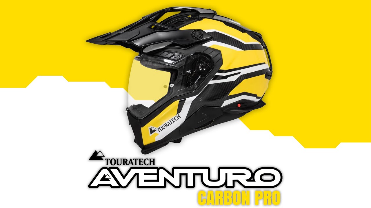Touratech Aventuro Carbon Pro Helmet - YouTube