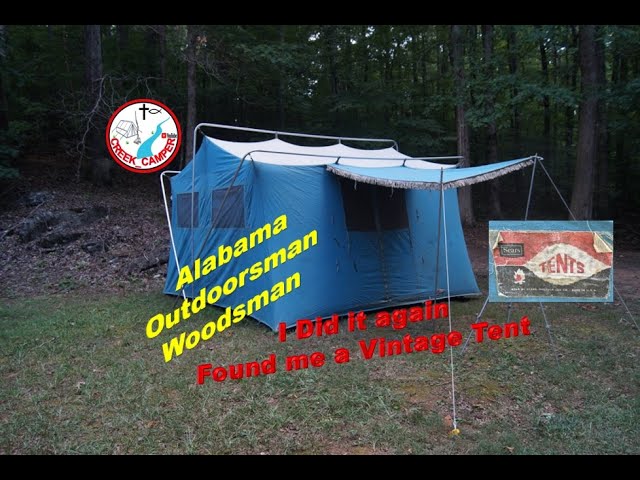 Found a New Vintage Tent Sears1970 model.#308-78005 Tested in