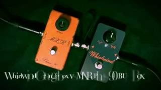 Whirlwind Orangebox vs MXR Phase90 1974 Script Logo BUD BOX - YouTube