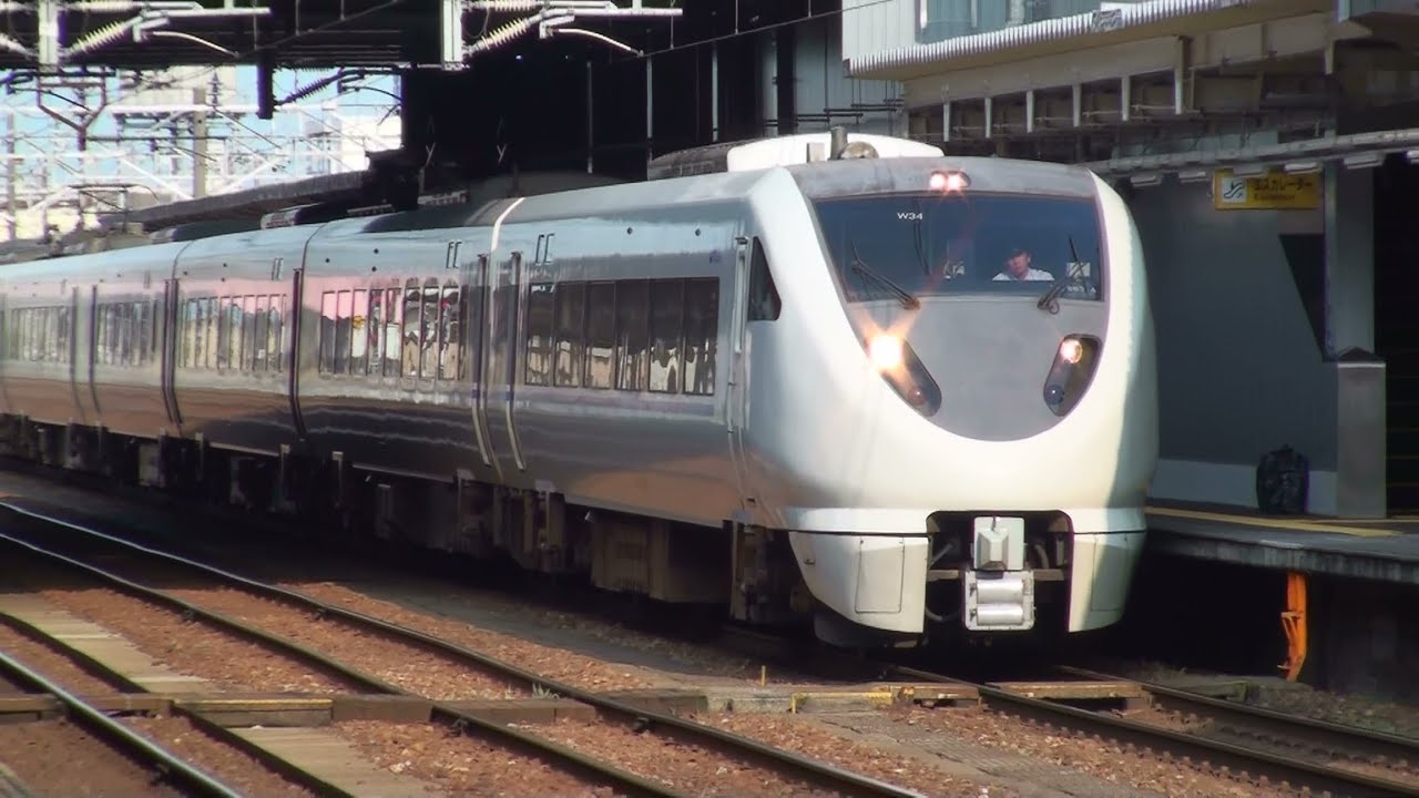 代走]はくたか12号 683系サンダーバードW34編成+681系付属編成で運行
