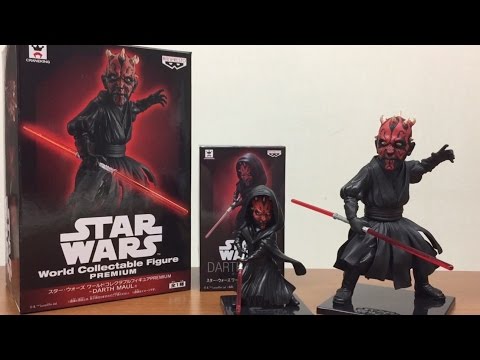 star wars world collectible figure premium darth maul ワールド