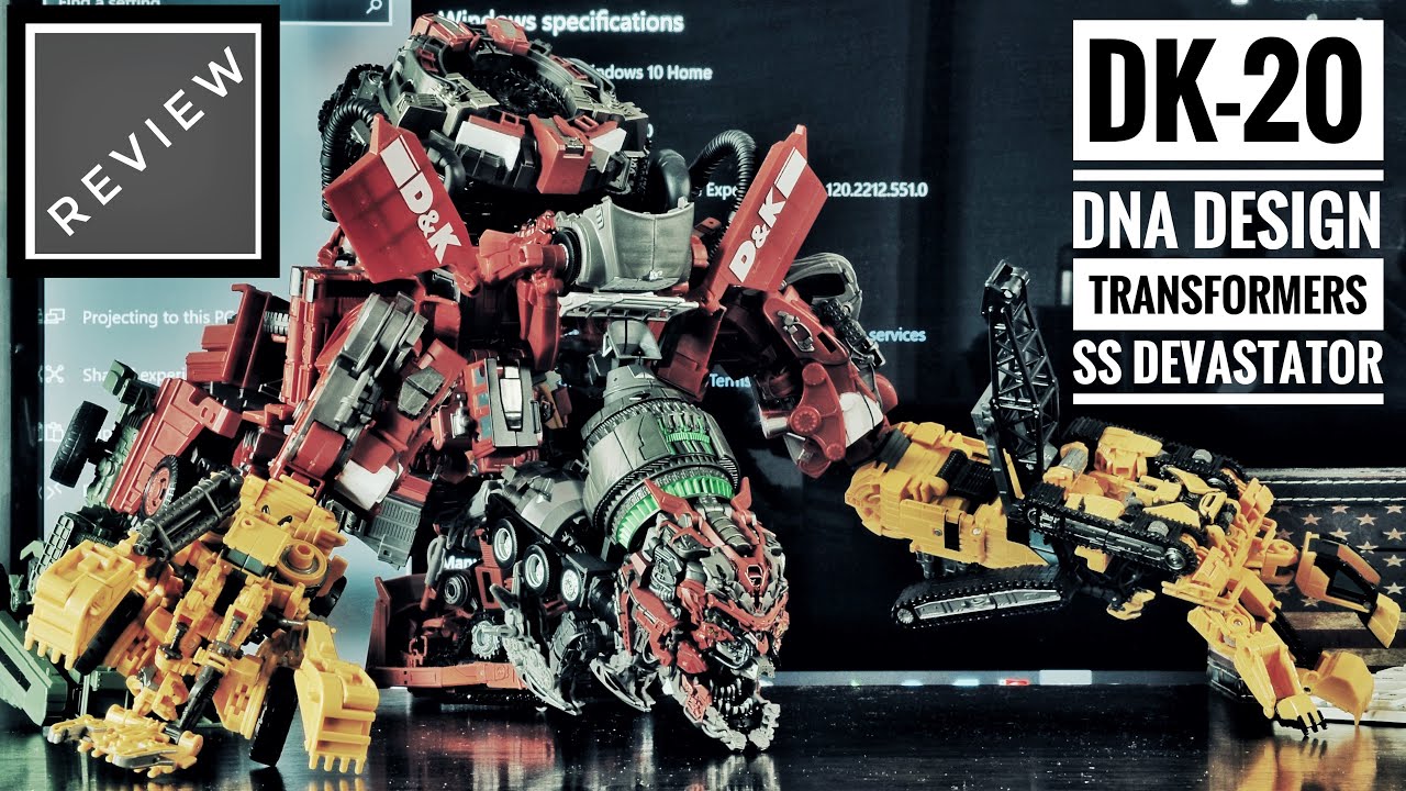 DNA design DK-20 Studio Series Devastator upgrade kits review