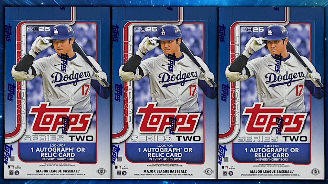 2025 Topps SERIES 2 Hobby & Jumbo Box Breaks!!! - YouTube