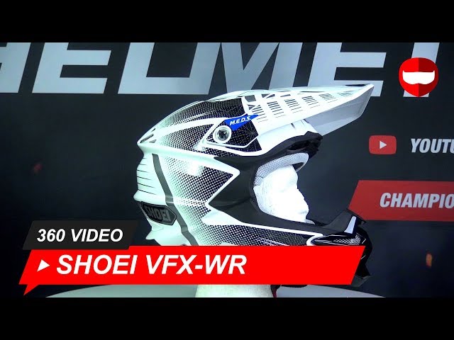 Shoei VFX-WR Blazon TC-6 Cross Helmet - ChampionHelmets.com - YouTube