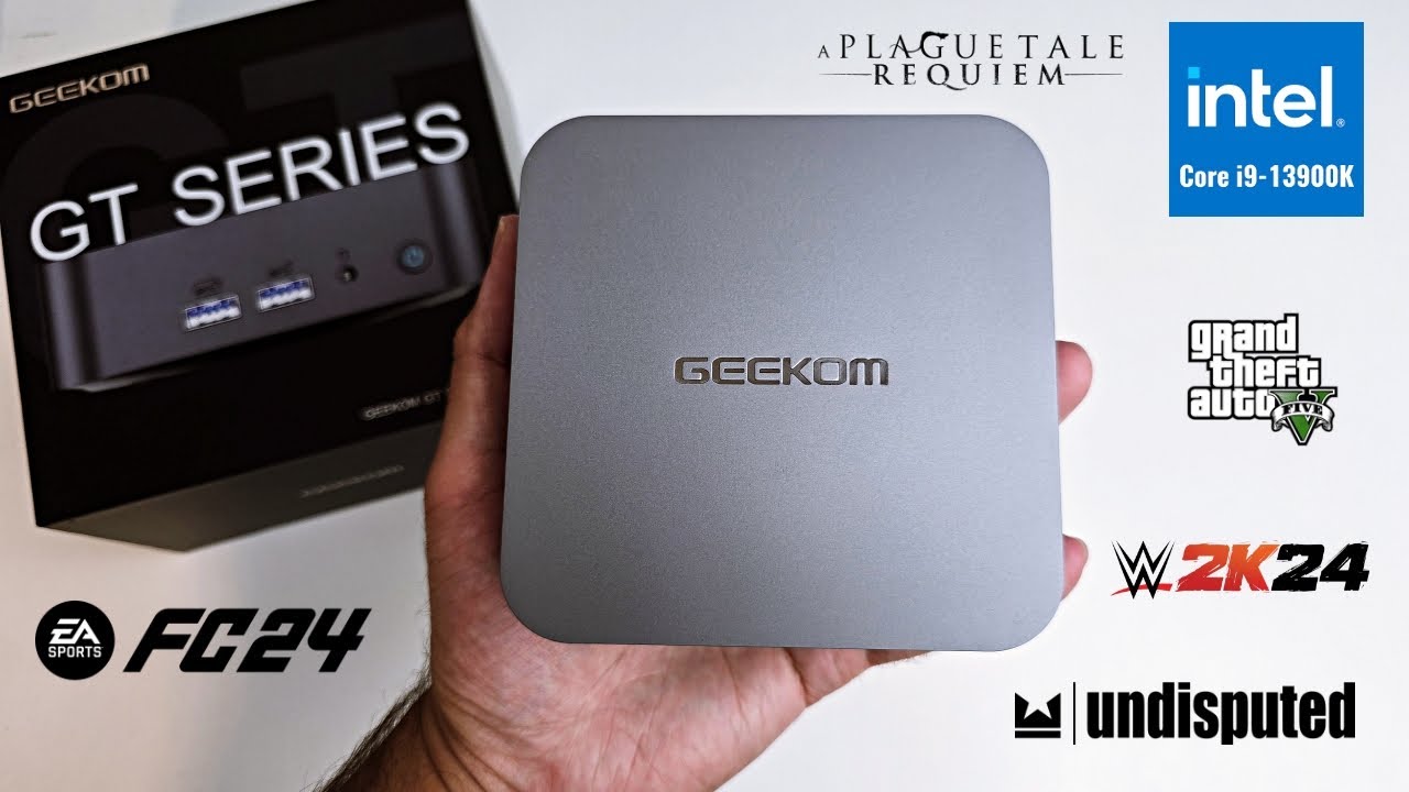 Powerful GEEKOM GT13 Pro Mini Gaming PC Review - CORE i9 (13900H