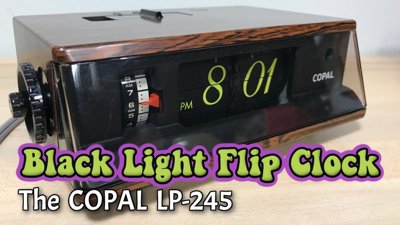 昭和レトロ パタパタ時計 コパル LP-248 フリップ 788 【COPAL