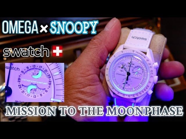 Released March 26, 2024❗Omega x Swatch x Snoopy [MISSION TO THE