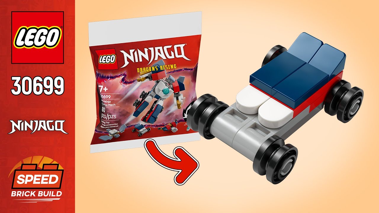LEGO NINJAGO Mini Car (30699) Alternate Build for Mini Ninja Combo
