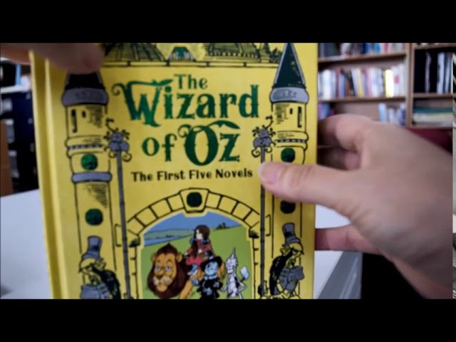 WIZARD OF OZ: The First Five Novels: Leatherbound Edition - YouTube