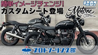 モートーン シート VIPER MK.II リブ ブラック T100/T120 (16-25