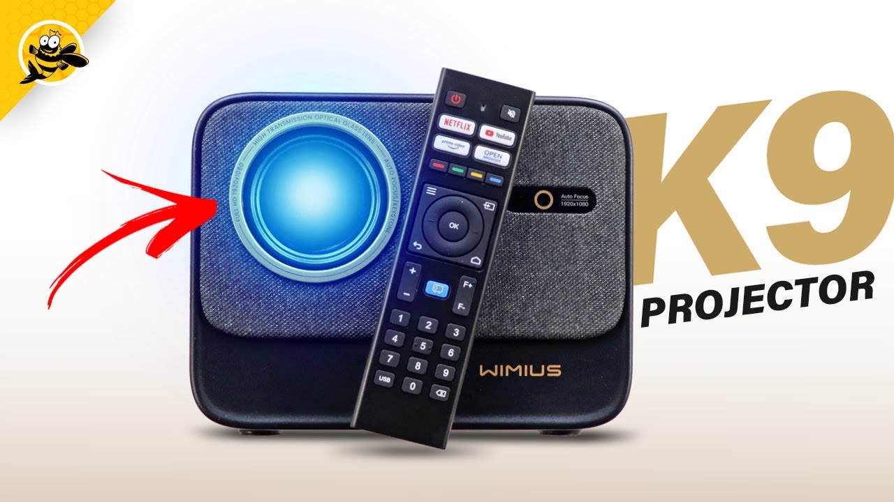 BEST NEW Affordable Projector in 2024? (WiMiUS K9) - YouTube