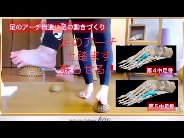 目覚めよ！足】ヤムナフットフィットネス 片足ずつワークして動きを