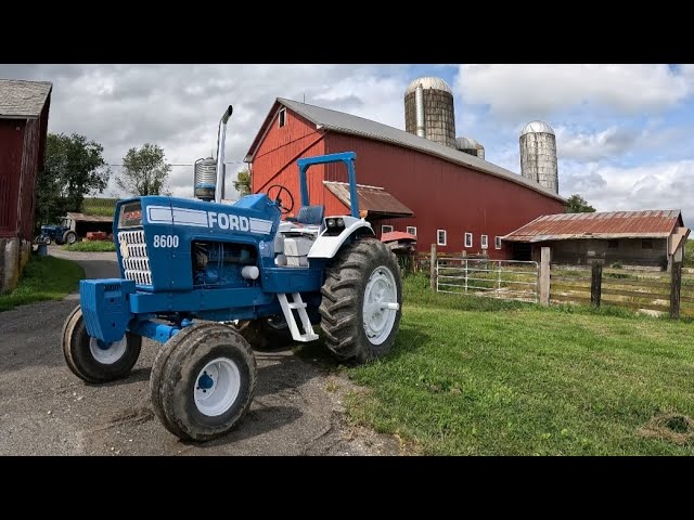 My Uncle's Ford 8600 Tractor - YouTube