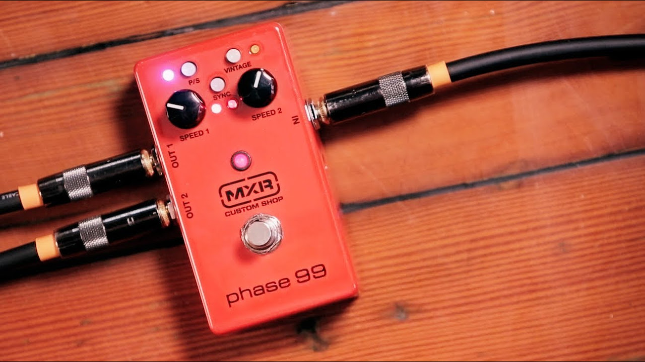 MXR Custom Shop Phase 99 - YouTube