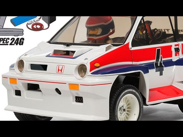 すぐ遊べるラジコン！】タミヤ XBシリーズ 1/10 Honda シティターボ