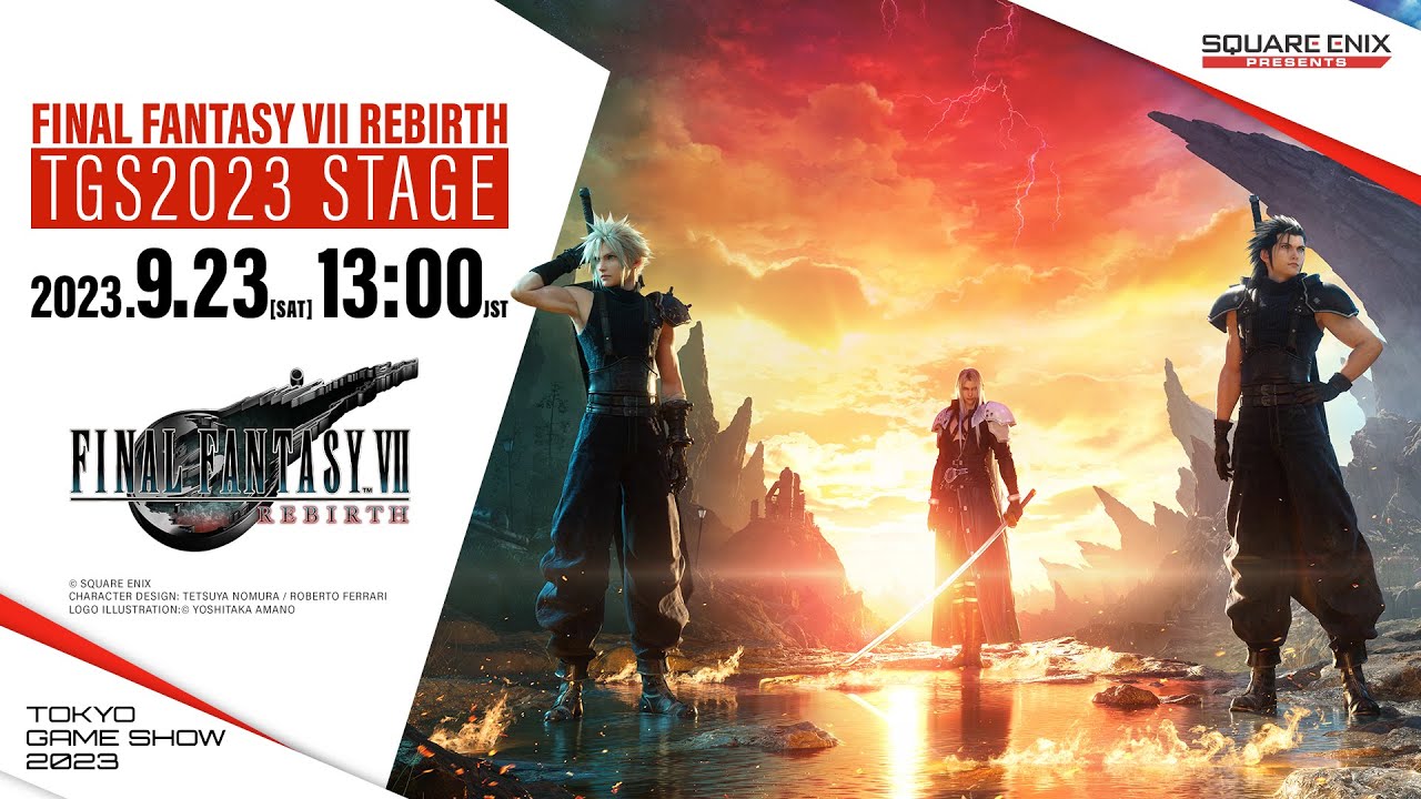 FINAL FANTASY VII REBIRTH』 TGS2023 ステージ - YouTube