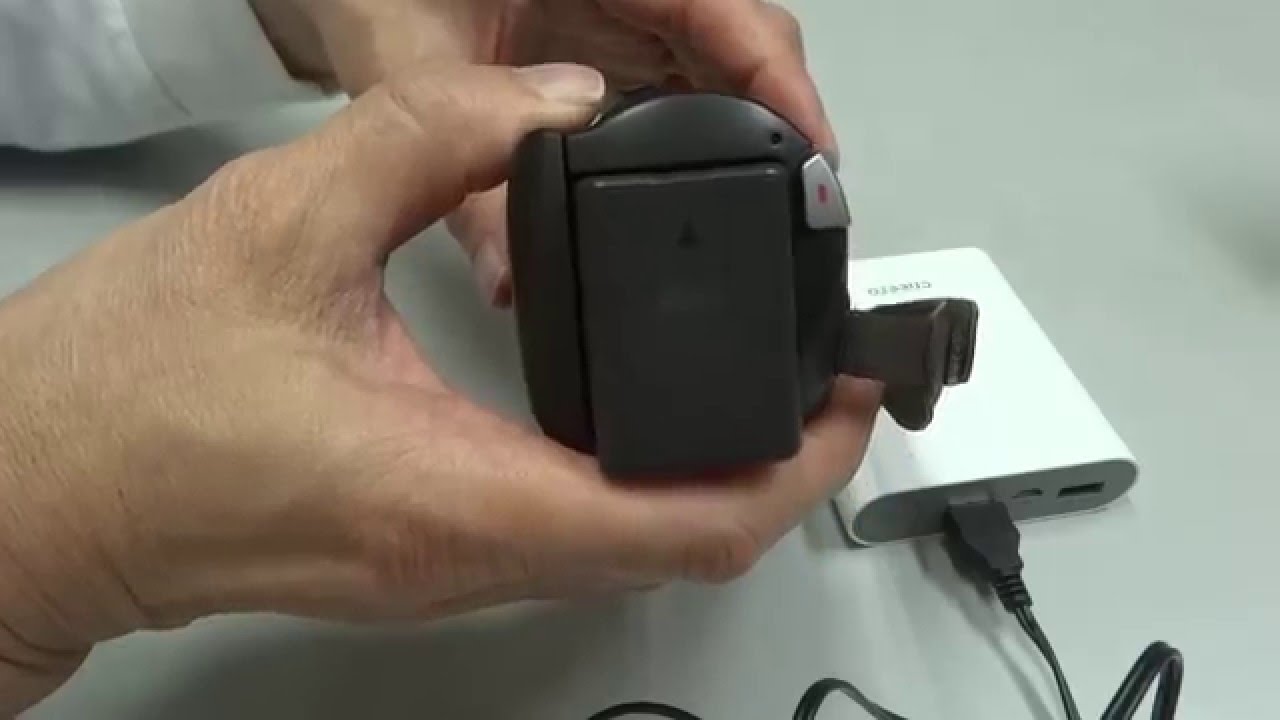 パナソニックビデオHC-V360M HOW TO モバイルバッテリーで長時間録画