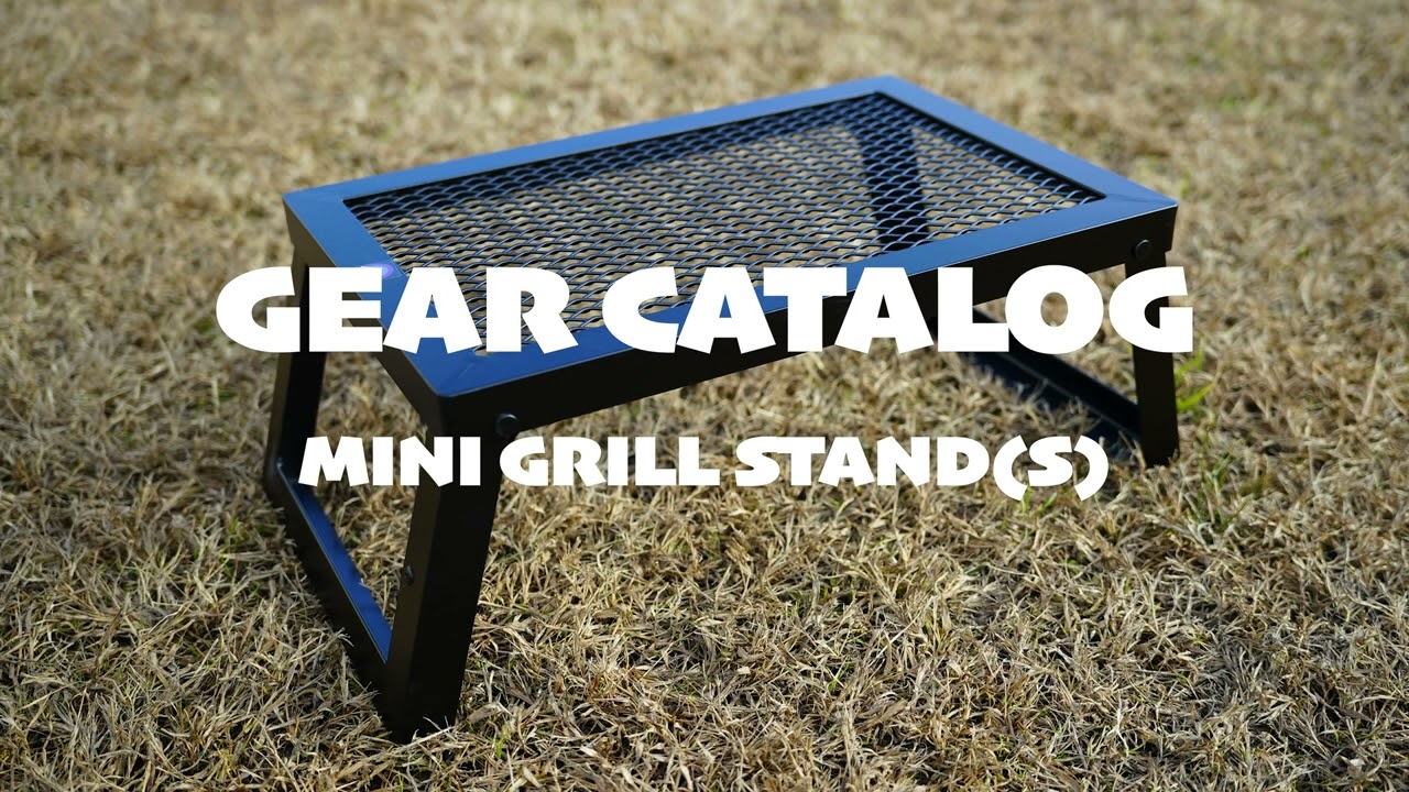 予約 【定番】CAMP MANIA PRODUCTS / MINI GRILL STAND (S) | CAMP