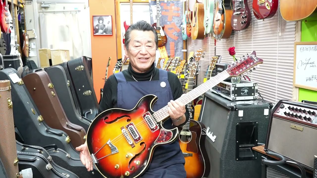 Morales M-350 1970年代 素晴らしきジャパンヴィンテージの世界 - YouTube