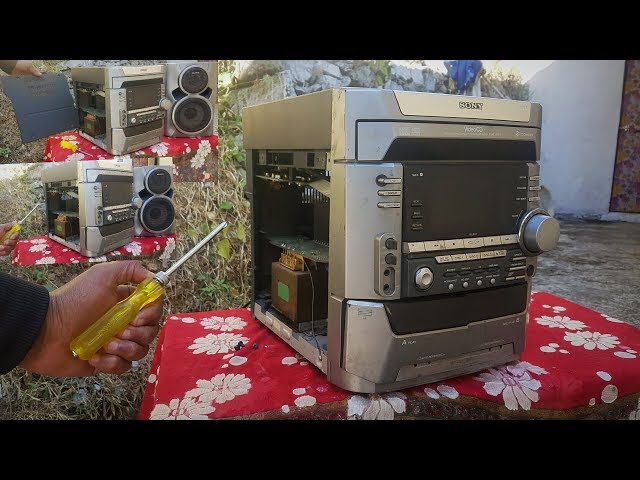 SONY MHC-GT7D ミニコンポ シルバー SONY MHC-GT7D ミニコンポ