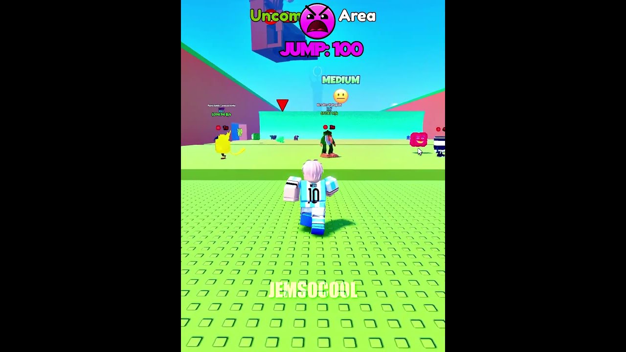 Jump 10 Vs Jump 999 Waves 😱#escapetsunamiforbrainrots #roblox