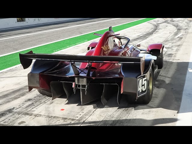 650HP/620Kg Wolf GB08 Extreme testing at Monza Circuit