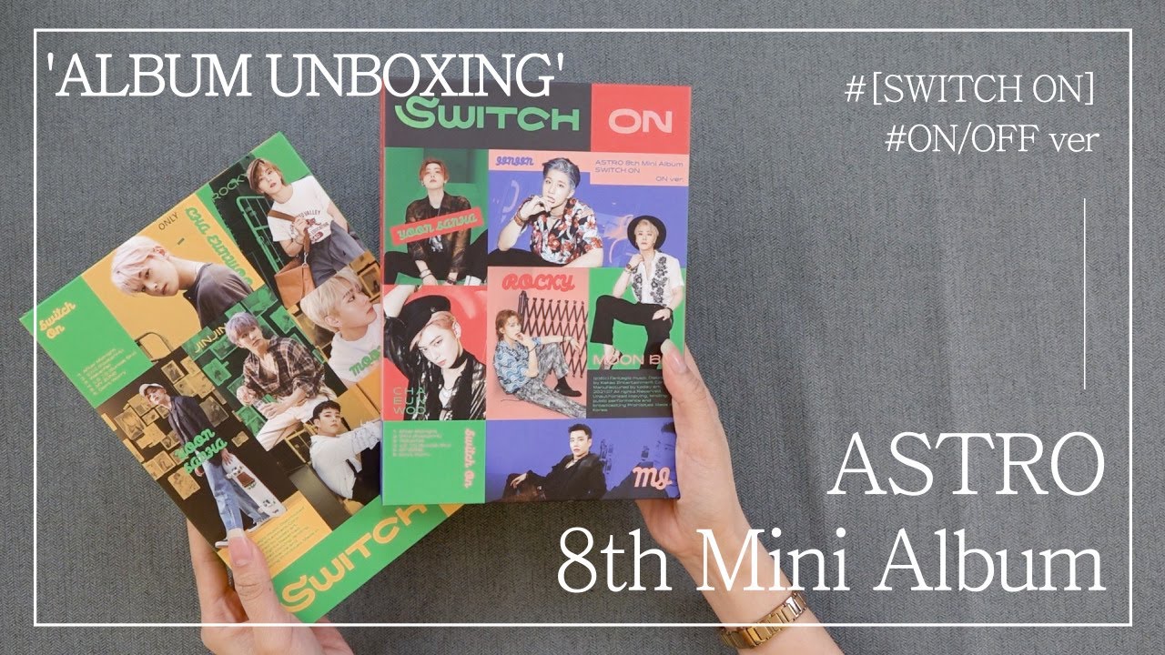 Ktown4u UNBOXING] ASTRO - 8th Mini Album [SWITCH ON] (ON ver & OFF