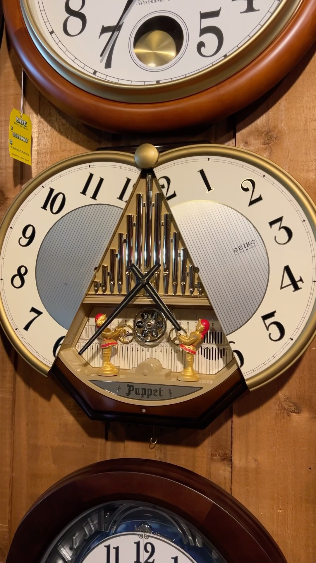 SEIKO Puppet QRE504B Karakuri Clock （セイコーパペット RE504B